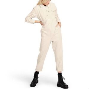 Sandy Liang x Target Women's Long Sleeve Jumpsuit - Cream